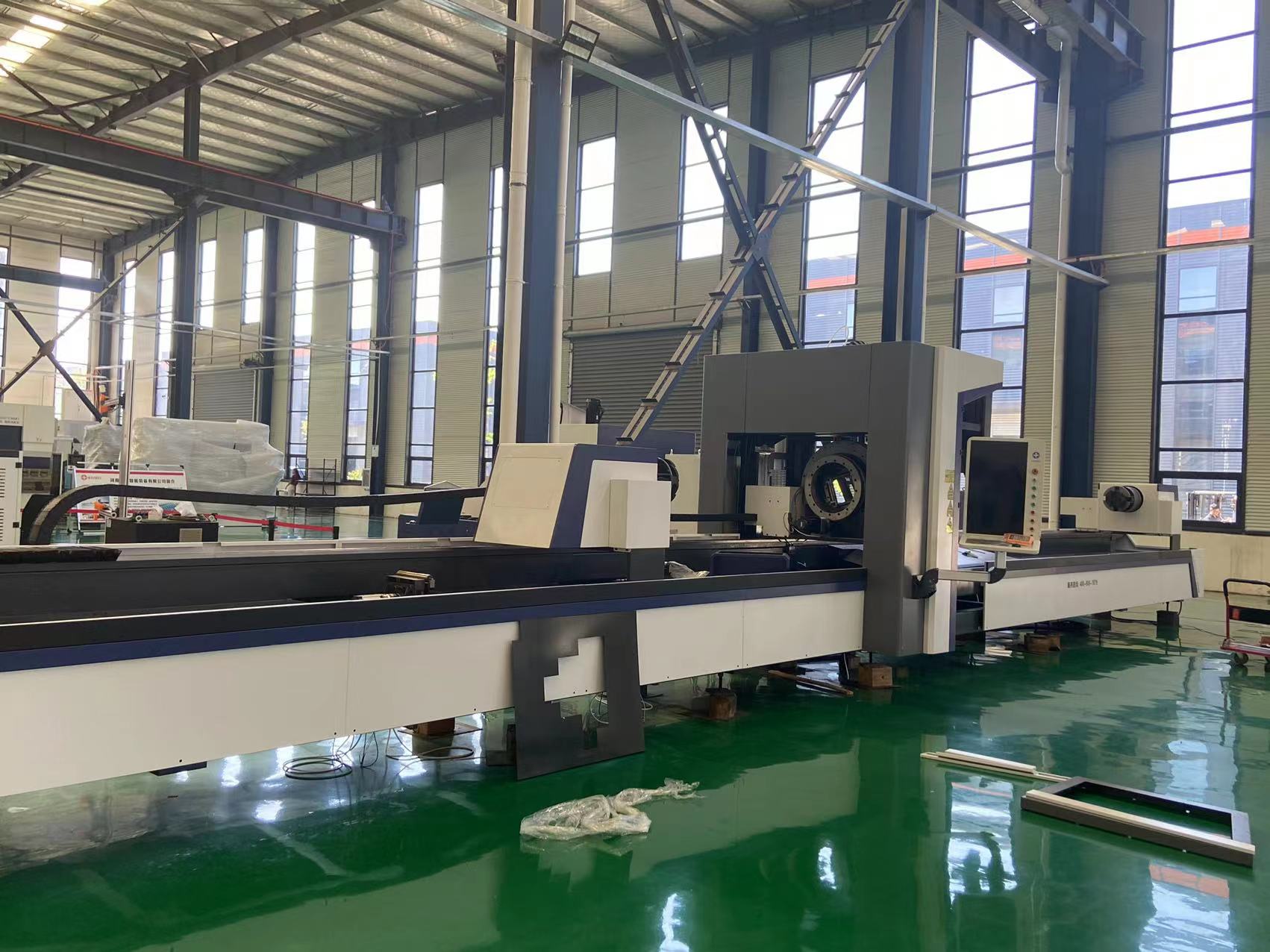 Baiwei Laser Plate and Tube Integrated Machine Round Tube Laser Cutting Machine